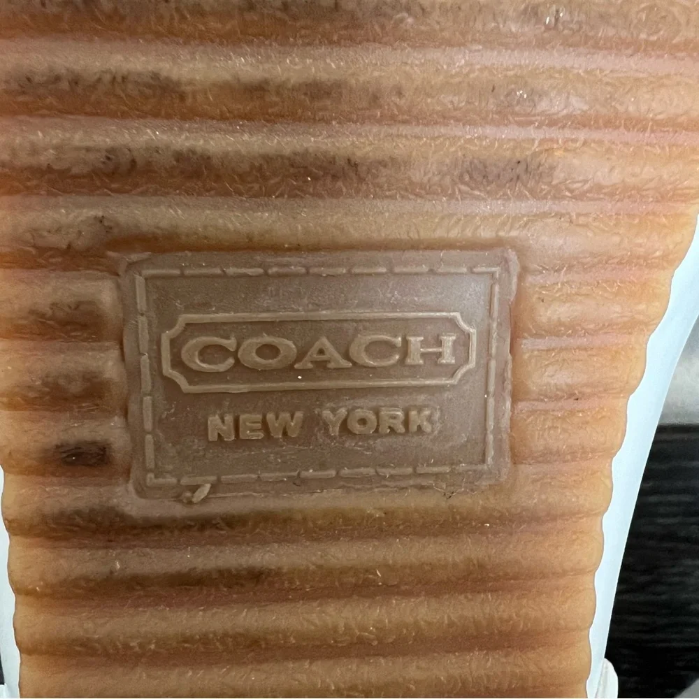 Coach Kalyn Signature Quilted Canvas Sneakers